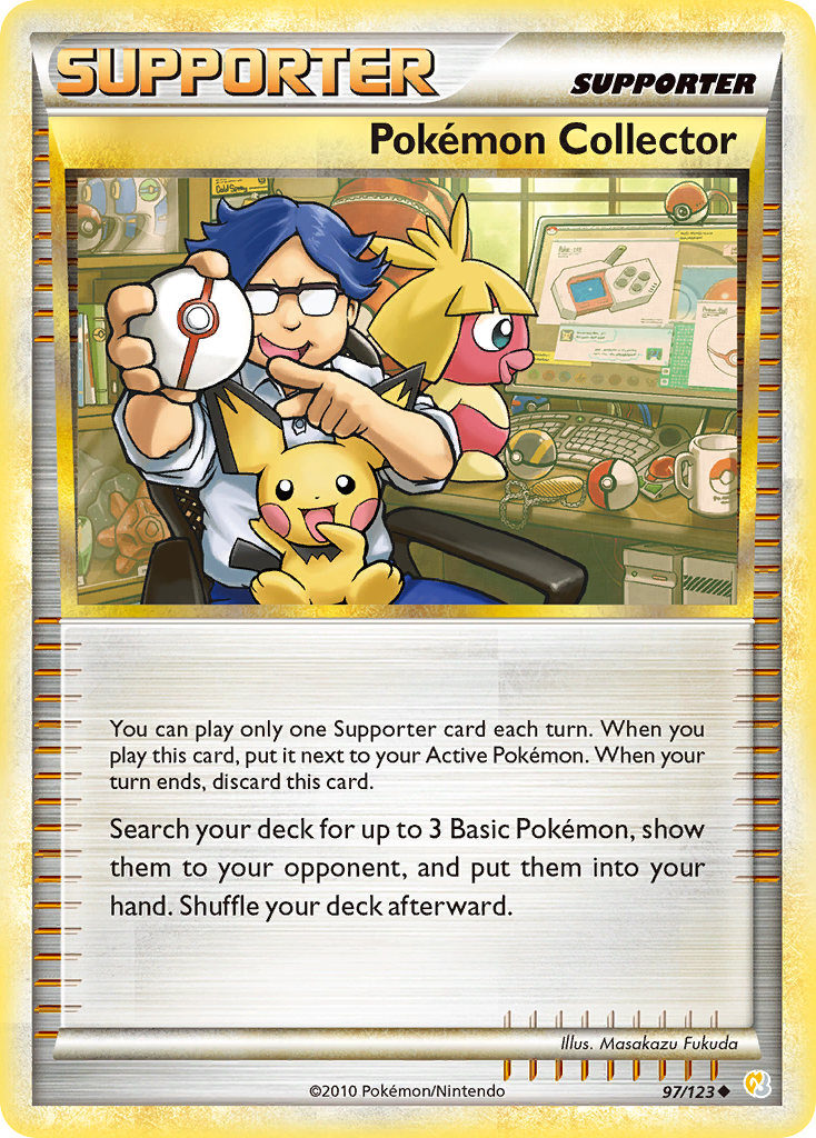 Pokémon Collector 97/123 Pokémon HeartGold & SoulSilver (2010) English card — catalogue reference