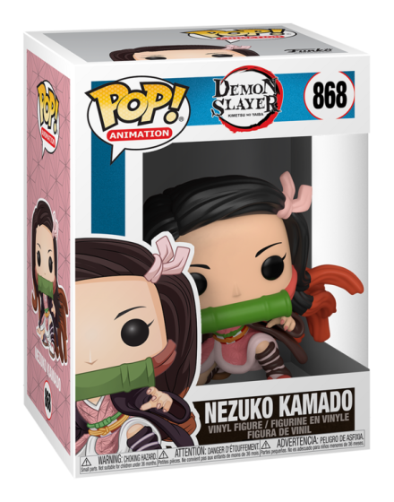 Funko Pop! vinyl figure packaging of Nezuko Kamado from Demon Slayer
