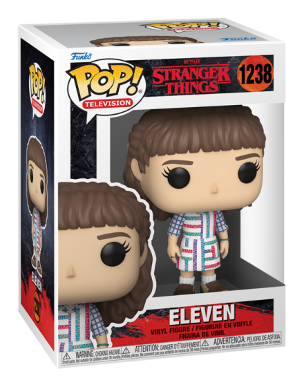 Funko Pop! Eleven figure from Stranger Things in packaging
