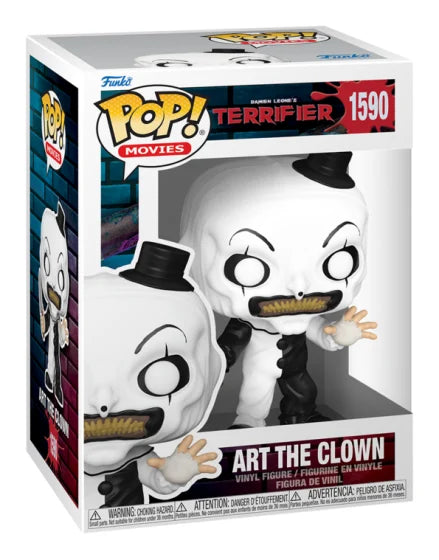 Funko Pop! Movies Terrifier Art The Clown vinyl figure packaging