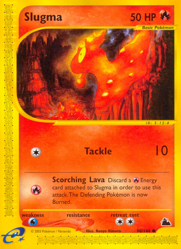 Slugma 98/144 — Pokémon Skyridge