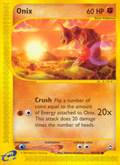 Onix 98/147 — Pokémon Aquapolis