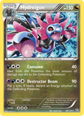 Hydreigon 98/124 Pokémon Dragons Exalted (2012) English card — catalogue reference