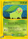 Chikorita 99/165 — Pokémon Expedition Base Set