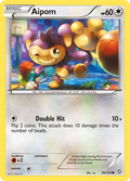 Aipom 99/124 Pokémon Dragons Exalted (2012) English card — catalogue reference