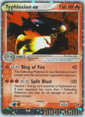 Typhlosion ex 99/100 — Pokémon EX Sandstorm