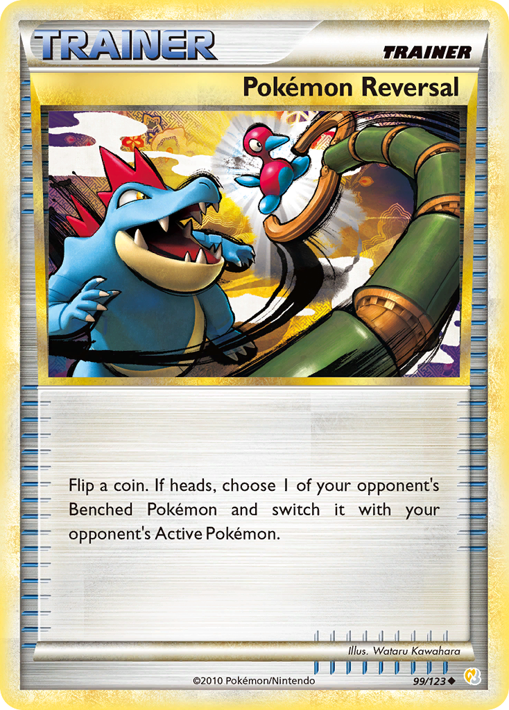 Pokémon Reversal 99/123 Pokémon HeartGold & SoulSilver (2010) English card — catalogue reference