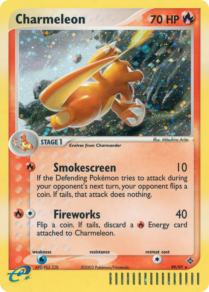 Charmeleon 99/97 — Pokémon EX Dragon