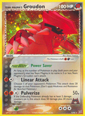 Team Magma's Groudon 9/95 — Pokémon EX Team Magma vs Team Aqua