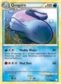 Quagsire 9/123 Pokémon HeartGold & SoulSilver (2010) English card — catalogue reference