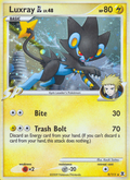 Luxray GL 9/111 Pokémon Rising Rivals (2009) English card — catalogue reference