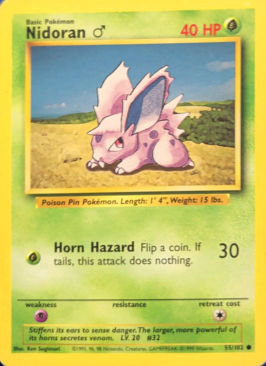 Nidoran M Common Legendary Collection 083/110 MP