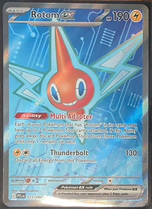 Rotom ex Ultra Rare ME02: Phantasmal Flames 111/094 NM