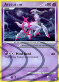 Arceus AR7 Pokémon Arceus (2009) English card — catalogue reference