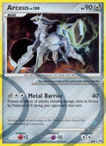 Arceus AR9 Pokémon Arceus (2009) English card — catalogue reference