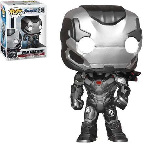 Funko Pop! vinyl figure of War Machine with packaging on a white background