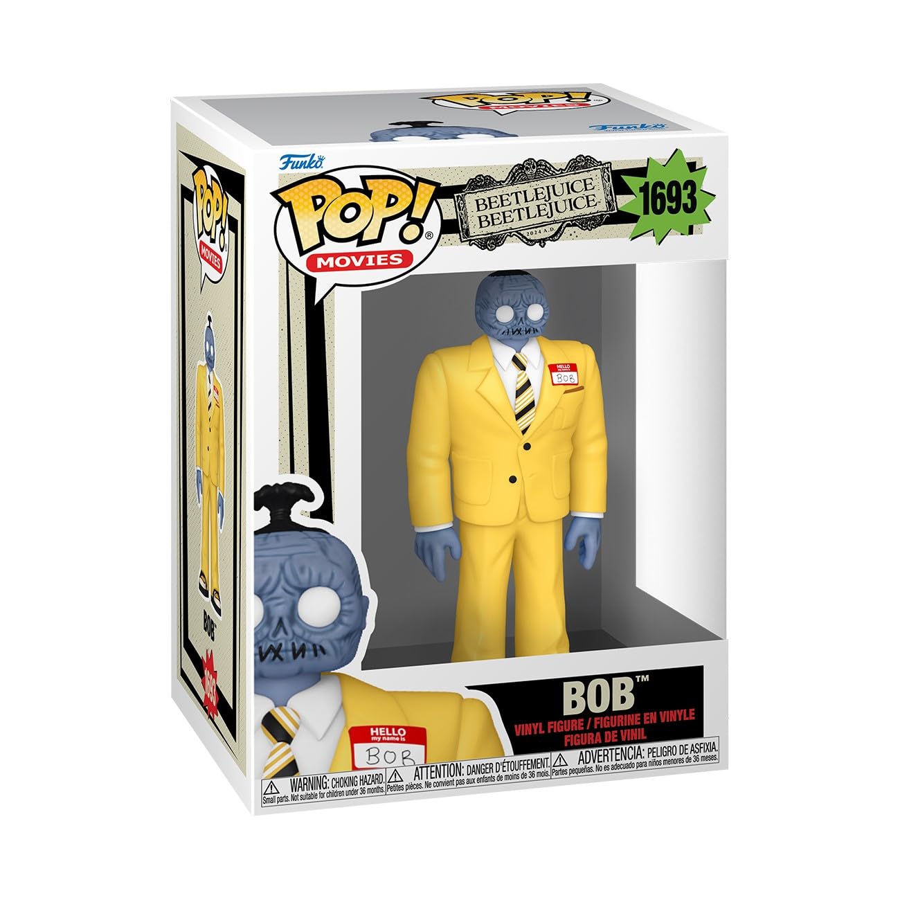  Beetlejuice POP! Movies Vinyl Figure BOB as
Beetlejuice 9 cm
