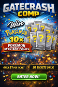 GATECRASH Comp - 10x Pokemon Mystery Packs