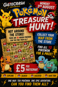 POKEMON TREASURE HUNT 3rd August 2026 TICKET X1 (Only children taking part need a ticket)
