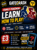 Learn How To Play Pokemon Friday 7th August £3 Ticket x1