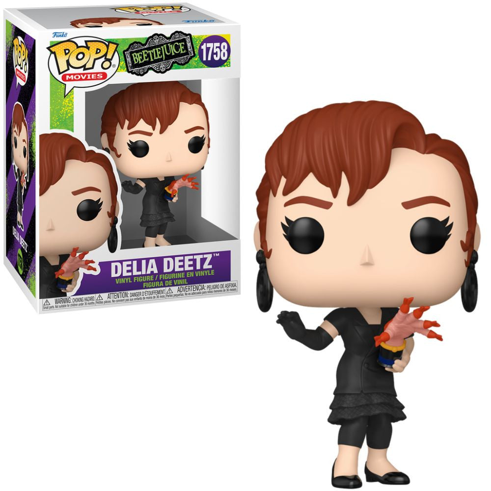 Beetlejuice POP! Movies Vinyl Figure Delia Deetz 9 cm