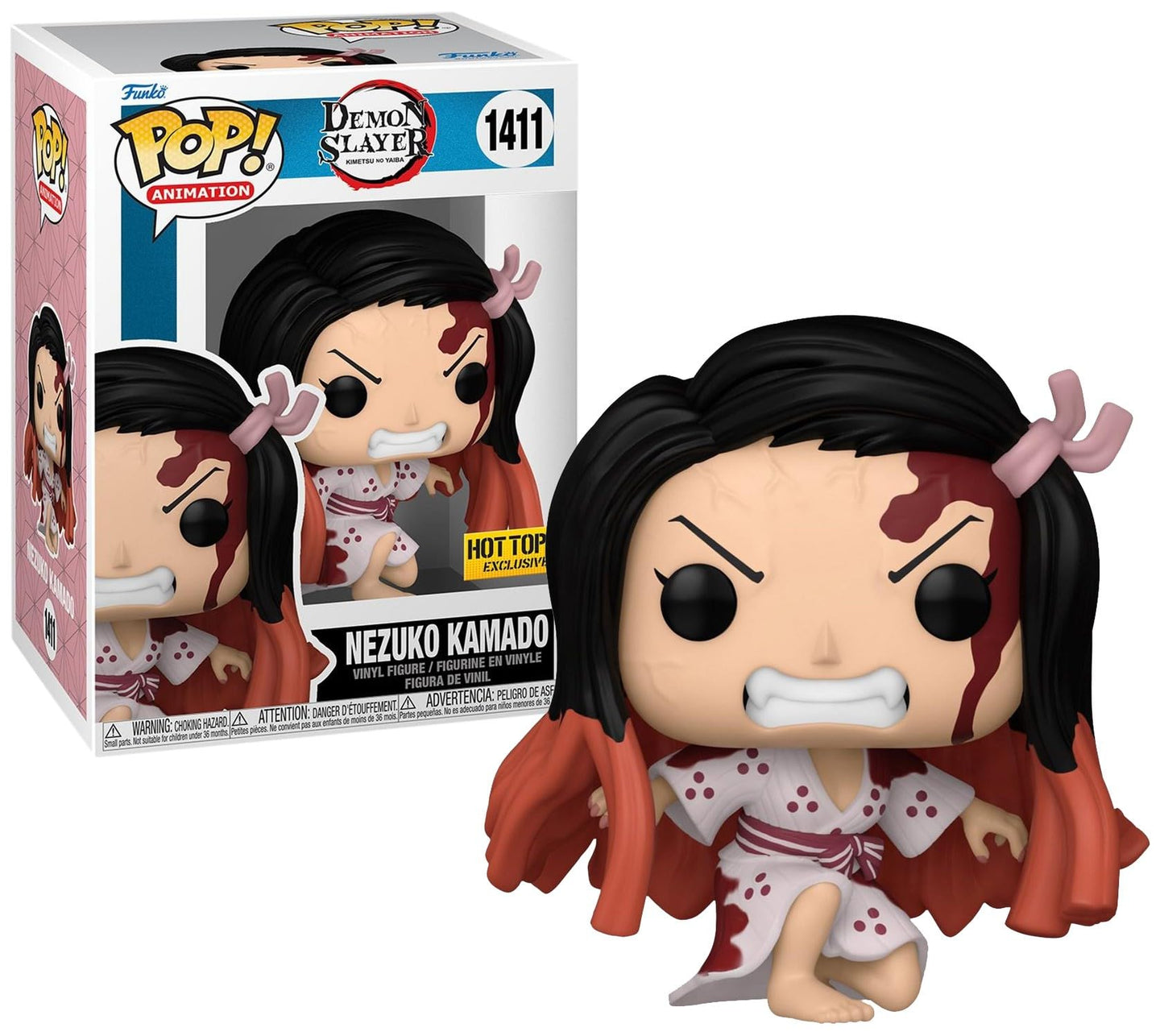 Demon Slayer: Kimetsu no Yaiba POP! Animation Vinyl Figure Nezuko (Human) 9 cm