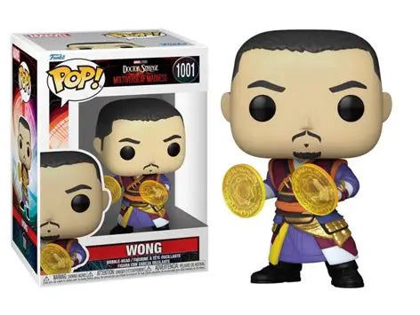 Funko Pop! vinyl figure of Wong from Doctor Strange in the Multiverse of Madness, with packaging.
