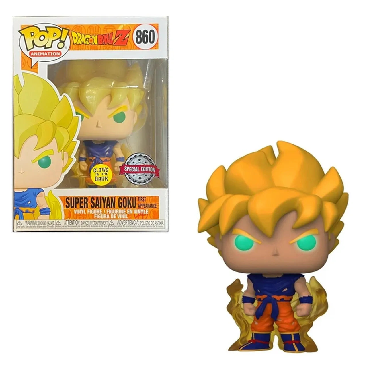 Dragon Ball Z Super Saiyan Goku Funko Pop! #860
