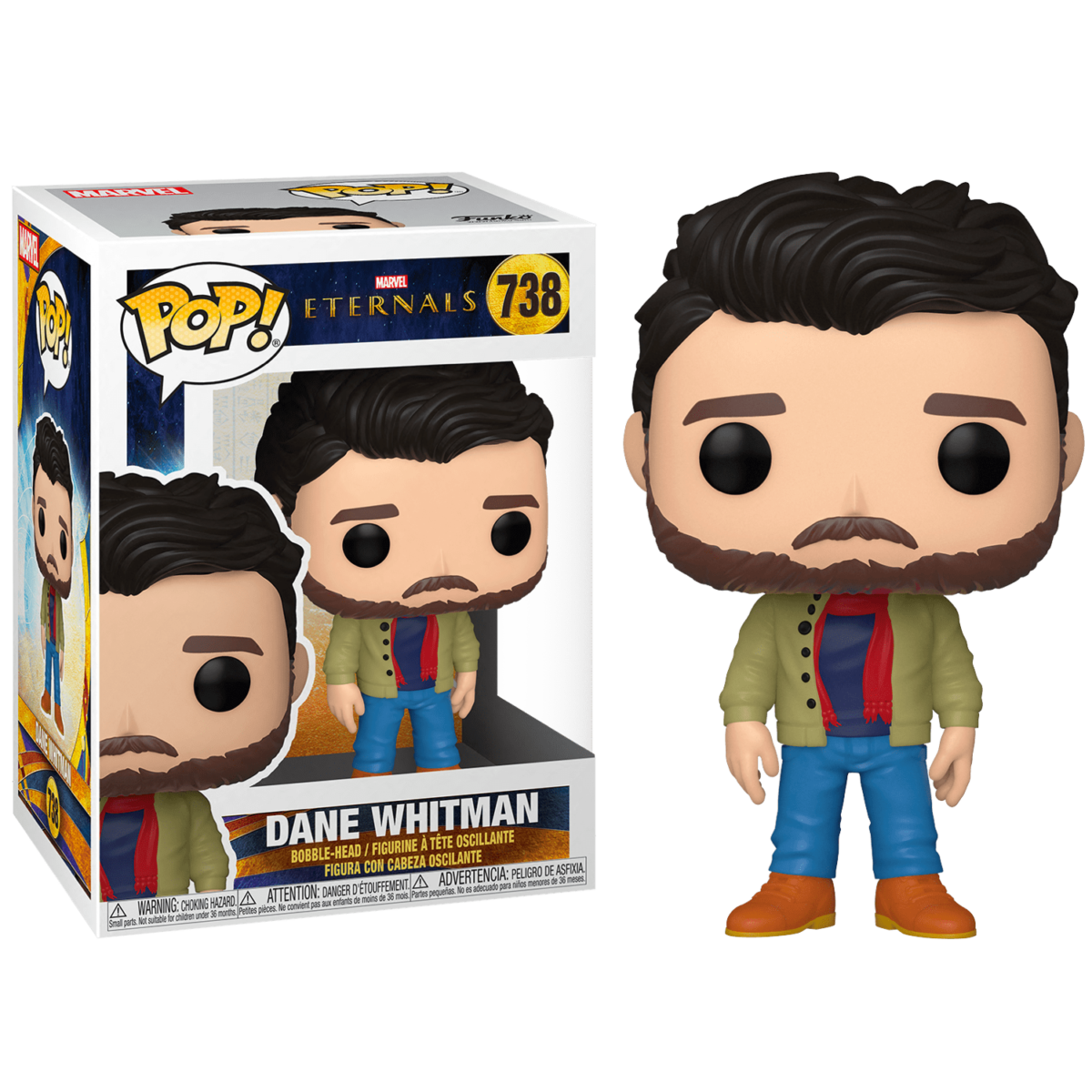 Funko Pop! vinyl figure of Dane Whitman with packaging on a white background