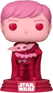 Funko Pop! vinyl figure of a character from Star Wars with pink hair and red outfit.