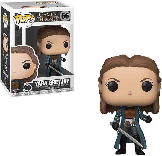 Funko Pop! vinyl figure of Yara Greyjoy from Game of Thrones with packaging.