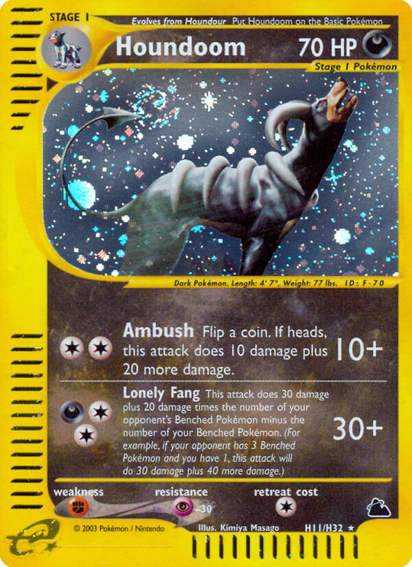 Houndoom H11/H32 — Pokémon Skyridge