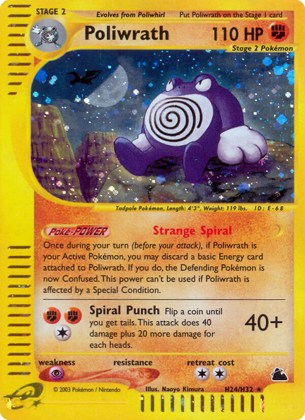 Poliwrath H24/H32 — Pokémon Skyridge