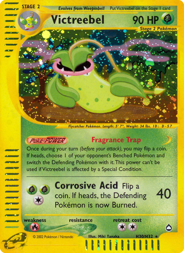 Victreebel H30/147 — Pokémon Aquapolis