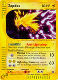 Zapdos H32/147 — Pokémon Aquapolis