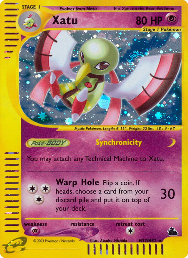 Xatu H32/H32 — Pokémon Skyridge