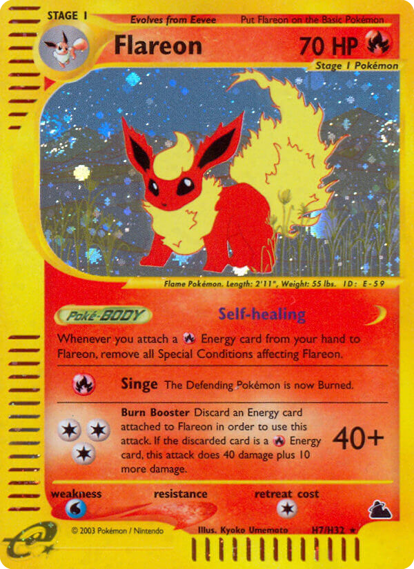 Flareon H7/H32 — Pokémon Skyridge