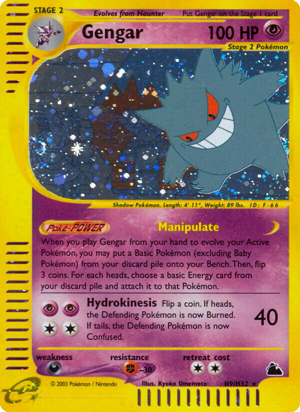 Gengar H9/H32 — Pokémon Skyridge