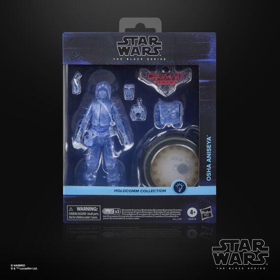 Star Wars The Black Series Holocomm Osha Aniseya 15 cm Figure