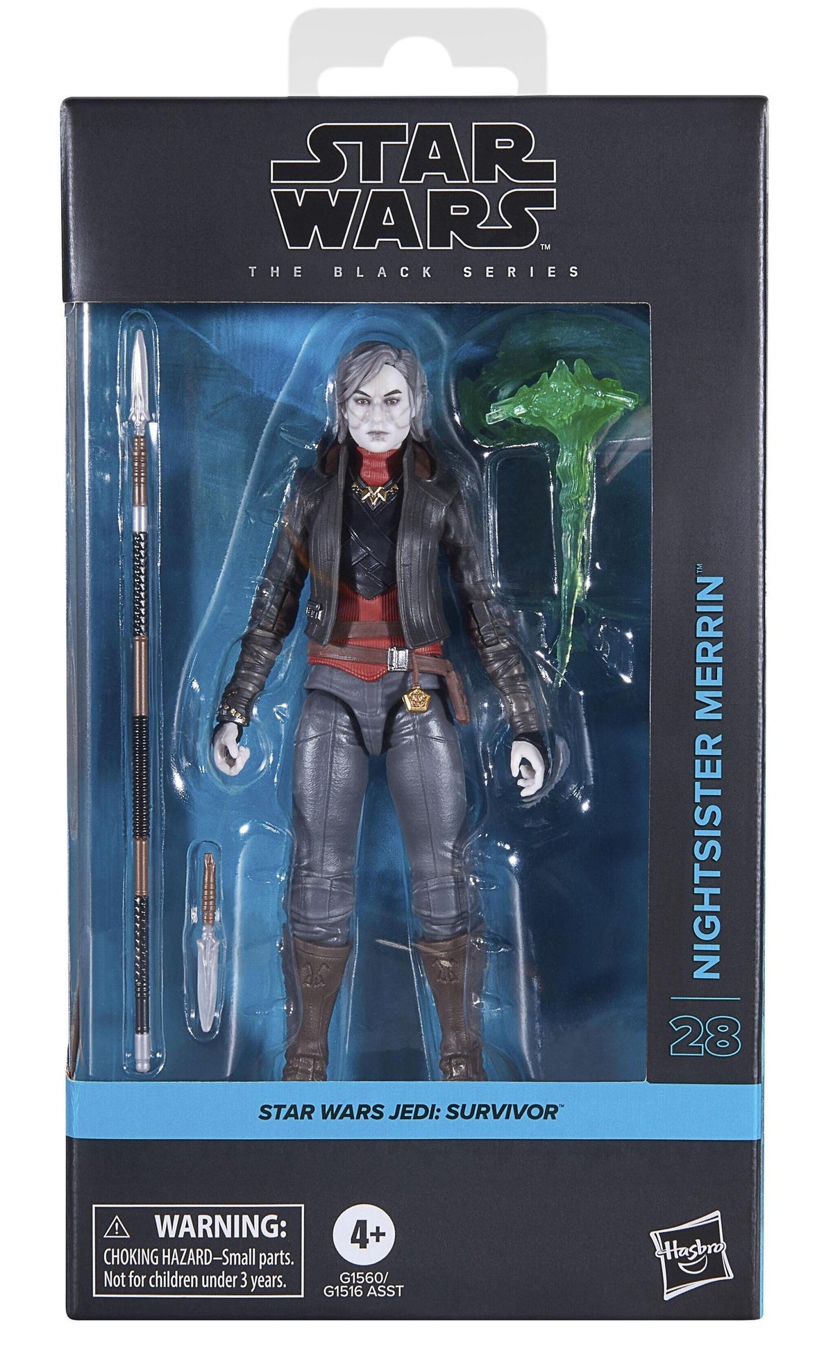 Star Wars Jedi Survivor The Black Series Nightsister Merrin 15 cm Figure