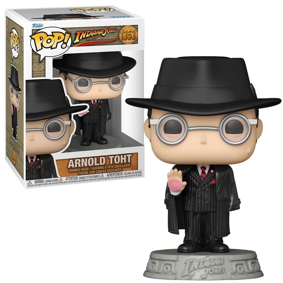 Funko Pop! vinyl figure of Arnold Toht from Indiana Jones with packaging