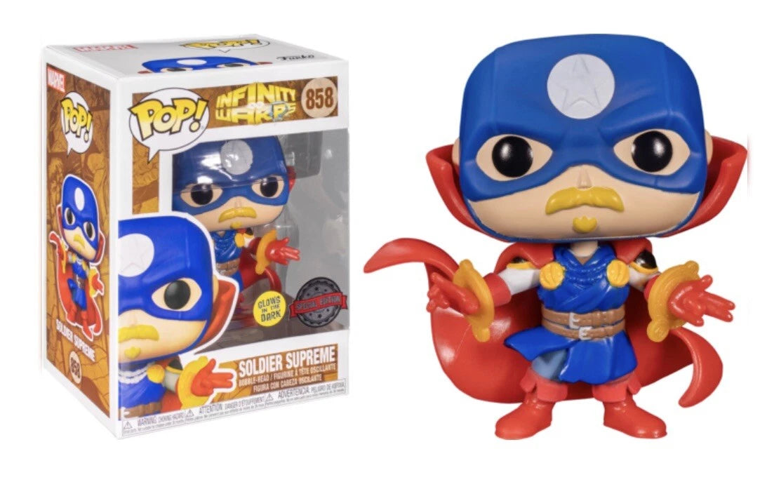 Infinity Warps Soldier Supreme Funko Pop! #858
