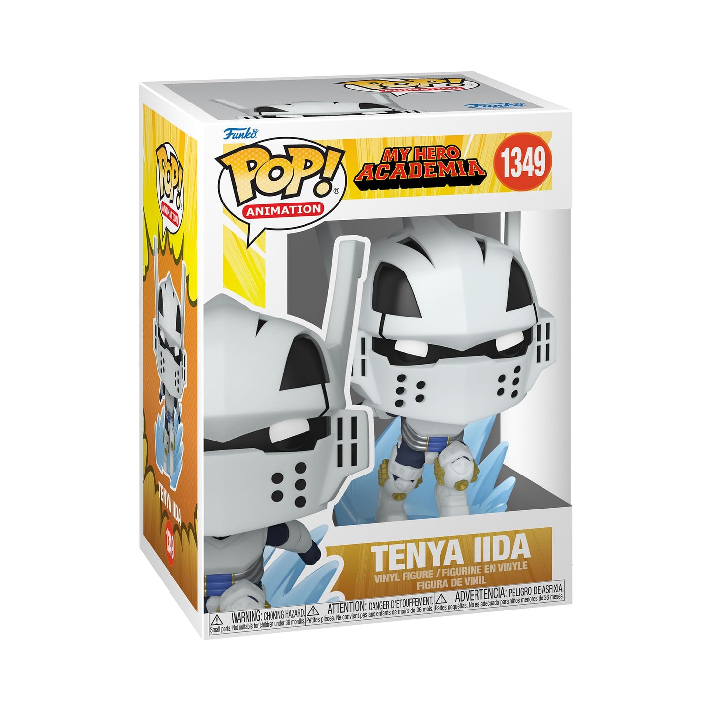 Funko Pop! vinyl figure packaging for Tenya Iida from My Hero Academia