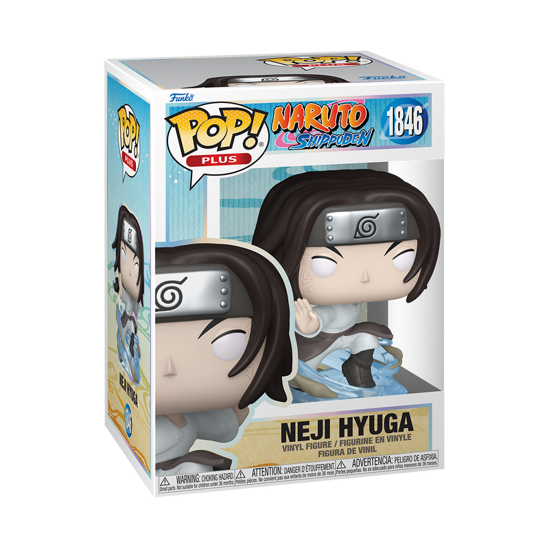  Naruto Shippuden POP! Plus Animation Vinyl
Figures Neji 9 cm