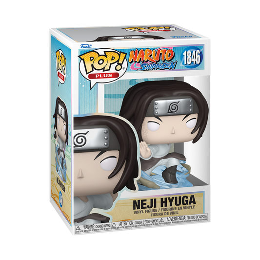  Naruto Shippuden POP! Plus Animation Vinyl
Figures Neji 9 cm