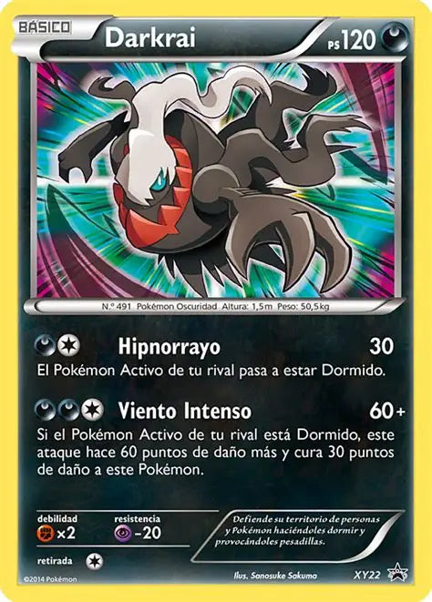 Pokemon Darkrai XY22 Promo