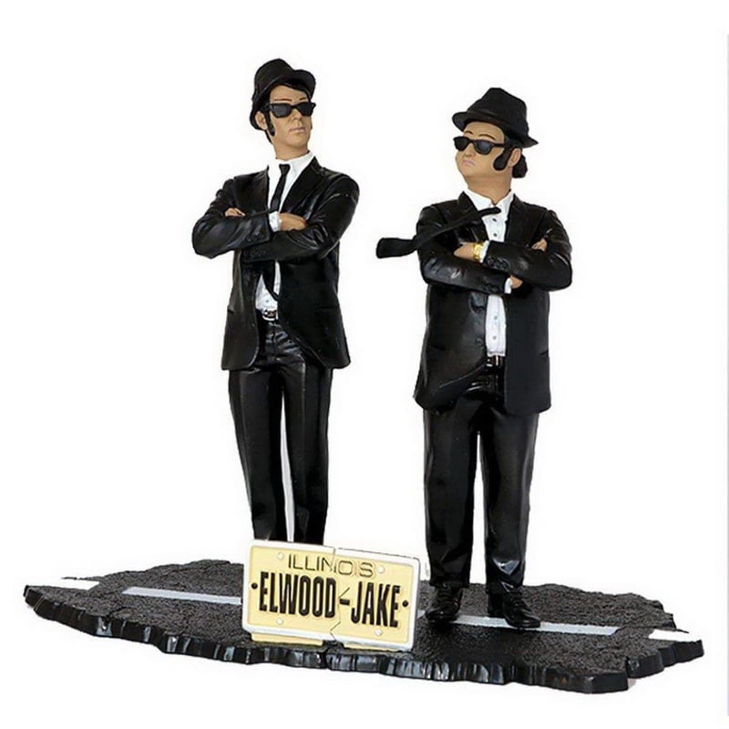 The Blues Brothers Jake & Elwood 2-Pack Figures Set