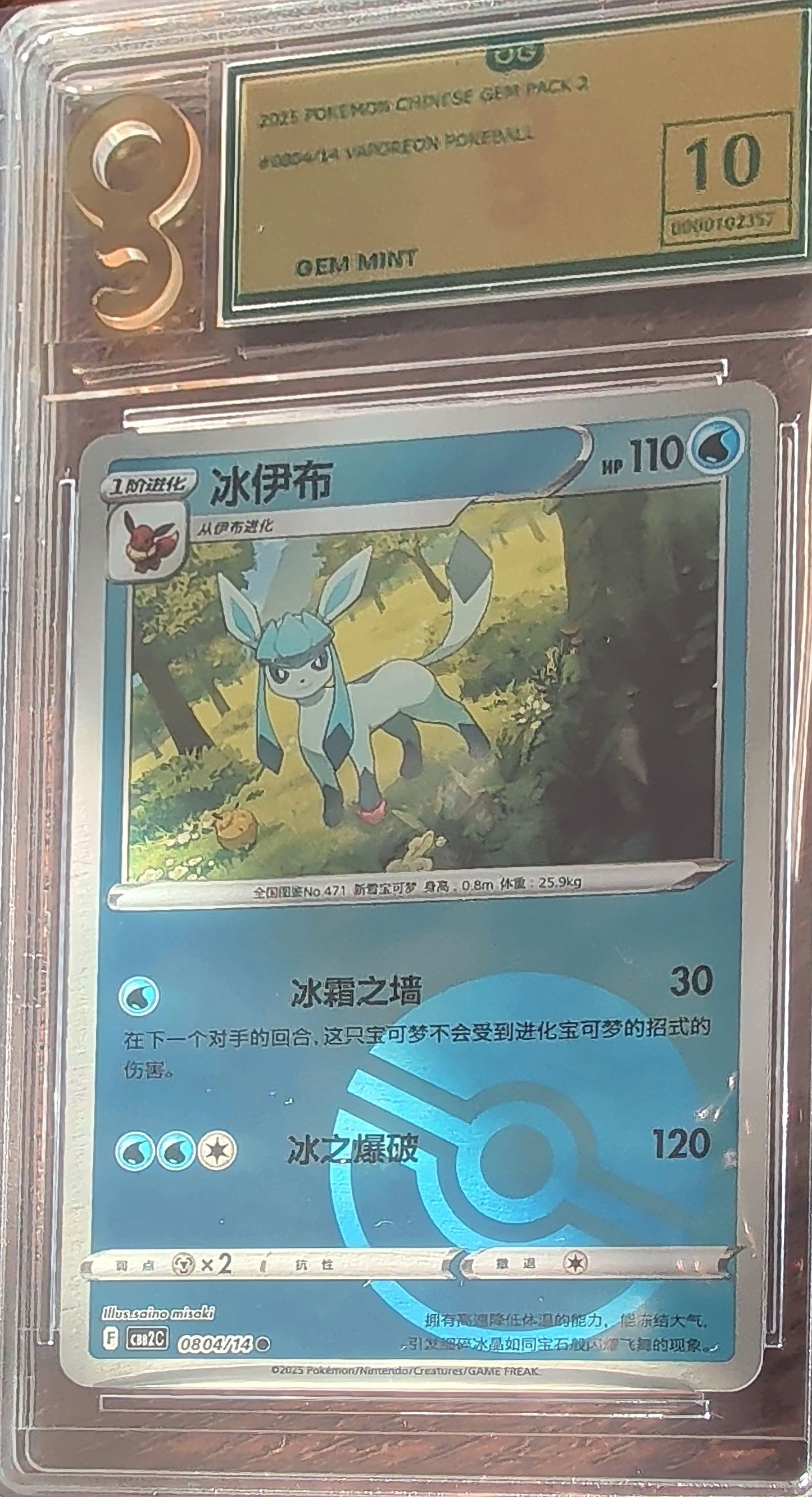 only graded 10 pokemon card