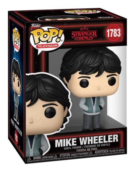Funko Pop! vinyl figure packaging for Mike Wheeler from Stranger Things