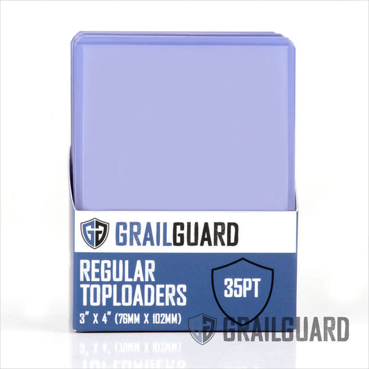 Grail Guard - Regular Card Toploaders - Pack of 25